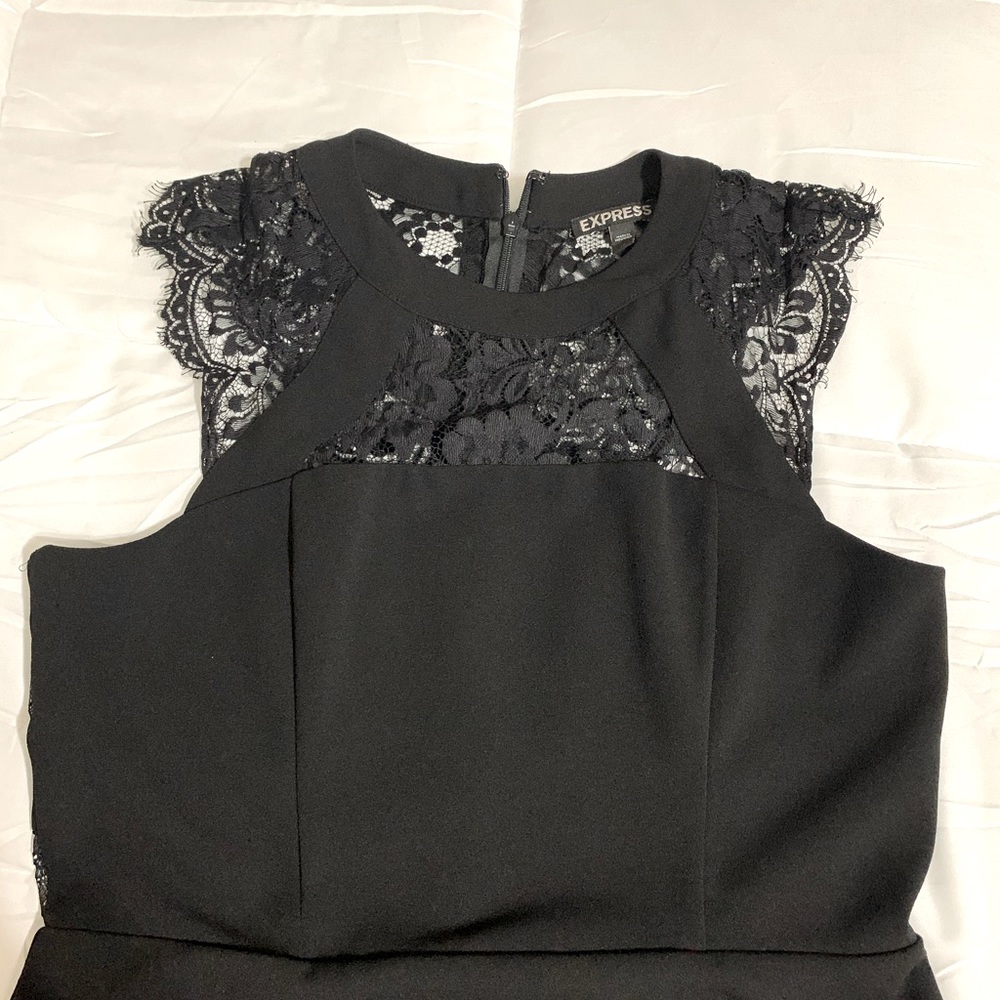 Express black dress